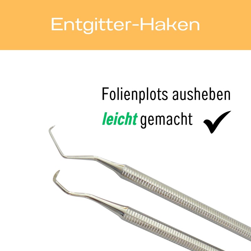 Instrumentezentrum Set of 2 Weeding Hooks Weeding Needle Set for