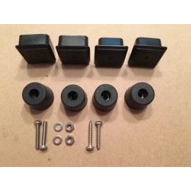 Spare Tire Carrier Plug and Bumper Kit Compatible with Jeep CJ 76-86 CJ7/CJ8