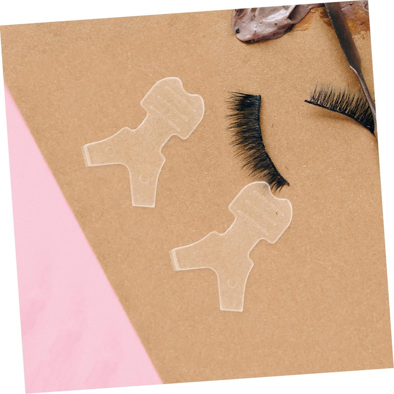 Healeved 50pcs Y-shaped Eyelash Curling Tool Multi-functional Applicator for Easy