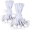 Nicoone 100 PCS Bungee Cords with Balls,6 Inch Marquee Toggles