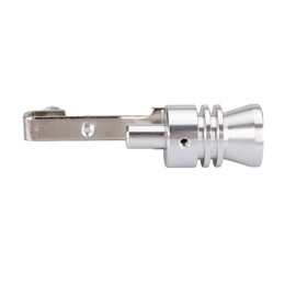 Dromedary Universal Color Chrome Size XL Turbo Sound Noise Exhaust Muffler Pipe Whistle/Fake Blow off valve BOV Simulator Whistler