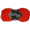 Cotton Yarn Length 170 m 8/4 Red 50 g