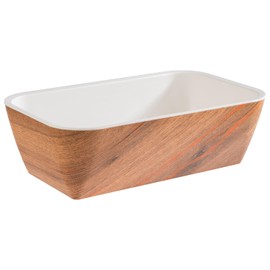 APS 85311 GN 1/4 Bowl - Crazy Wood - 26.5 x 16.2 cm - Height 8 cm - 1.8 Litres