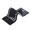 Silicone Keyboard Fully Sealed Design Lightweight Portable Silent Soft Comfortable