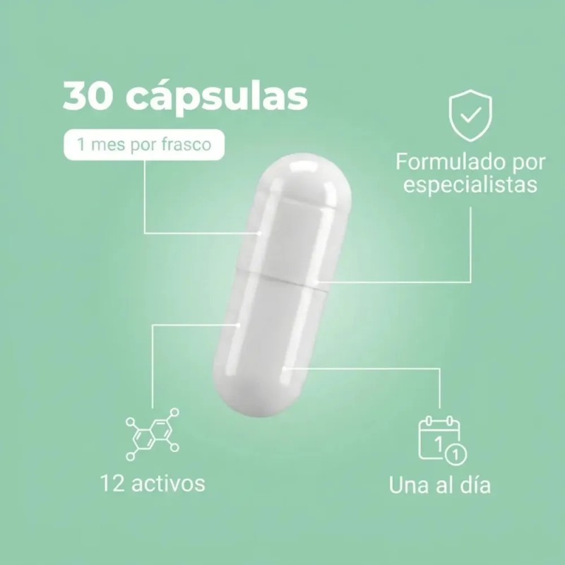 Koneli Rebira | Suplemento Alimenticio | Cúrcuma+ Té verde +