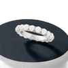 Ross-Simons 3.5mm Cultured Pearl Eternity Band in Sterling Silver. Size