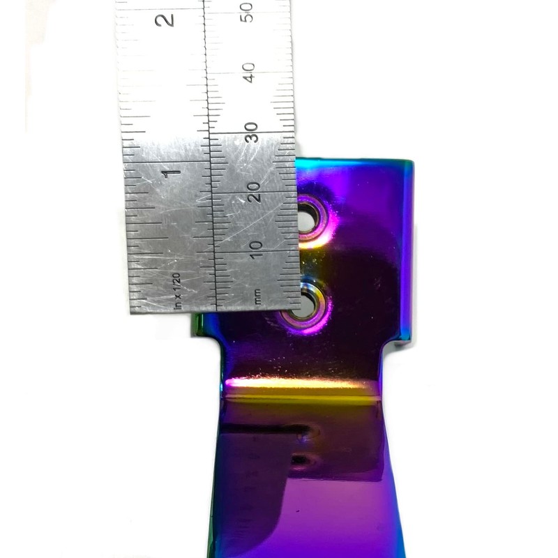 Team Dogz Stunt Scooter Neo Chrome Rainbow Flexi Flex Brake