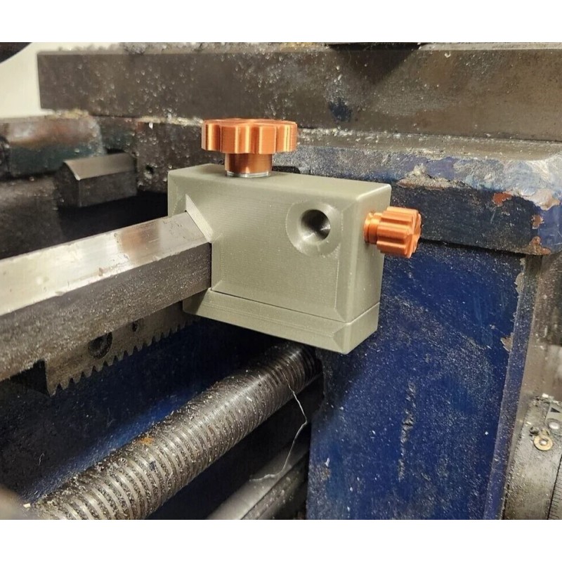 K3Dprinttech Fits Jet 1336 PBD lathe carriage Dial Indicator Holder!