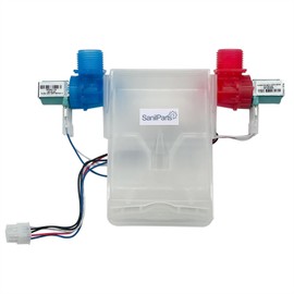 Generic SanilParts W11210459 Washer Water Inlet Valve Compatible With Whirlpool Maytag Crosley Amana WTW5000DW1 MVWC215EW1 NTW4516FW0 Replaces W10869799 W11025984