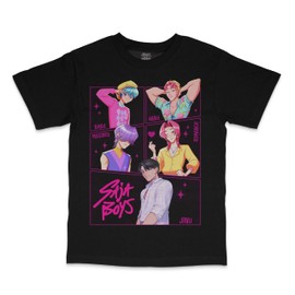 Hunter Demons Pop K Movie Inspired T-Shirts (US, Alpha, Small, XX-Large, Regular, Regular, Saja Boys)