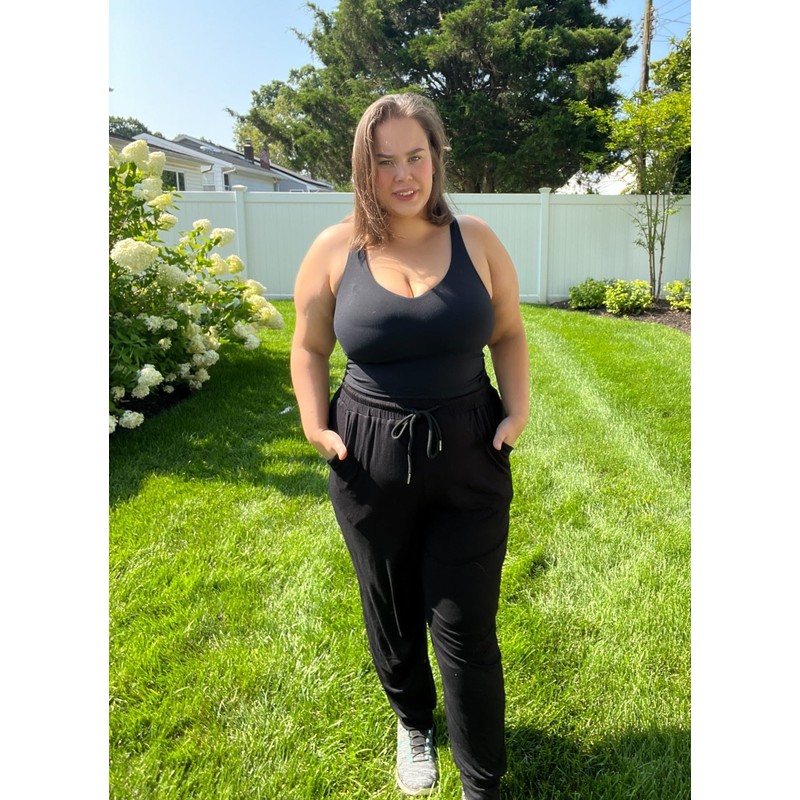 COOTRY Women's Plus Size Lounge Yoga Pants Loose Comfy Casual