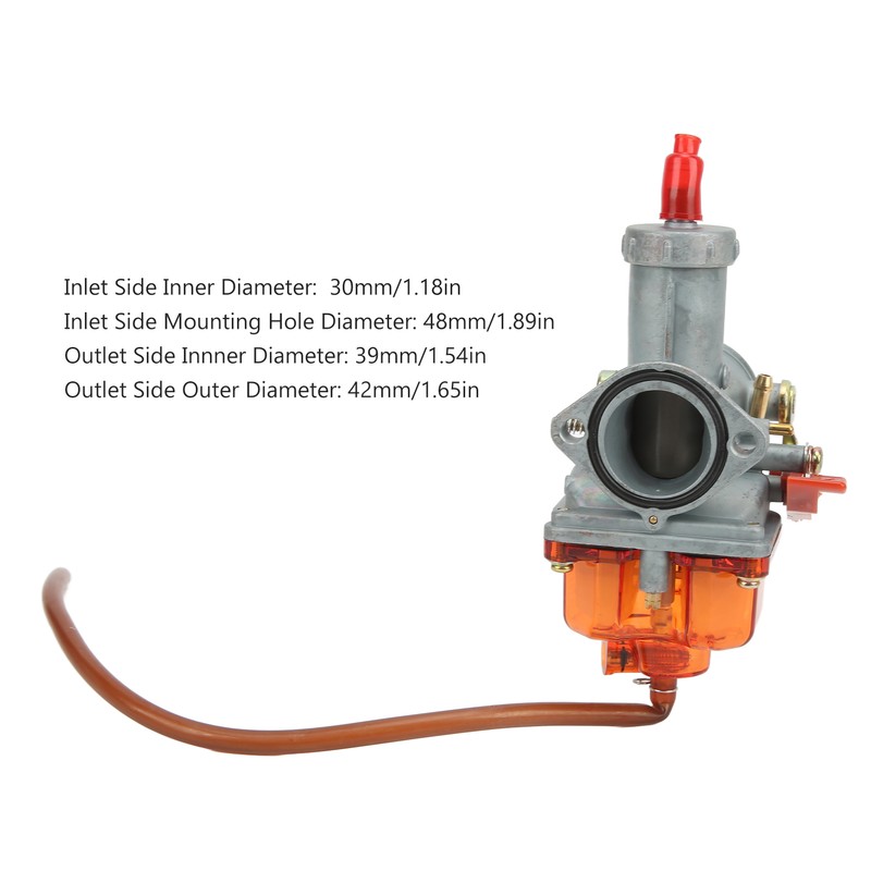 30mm Carburetor Metal Carb Assembly for 125cc 150cc 175cc 200cc