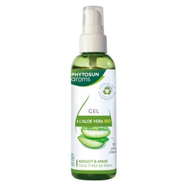 Phytosun Arôms Gel with Aloe Vera Organic - Smoothes and Soothes - For All Skin Types - 100 ml