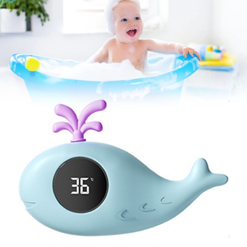 Baby Bath Thermometer Electronic Floating Baby Thermometer Toy for Infants