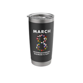 International Women's Day March 8th Stainless Steel Insulated Tumbler