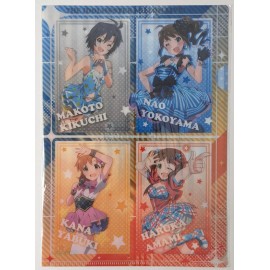Lawson The Idolmaster Million Live! Makoto Nao Kana Haruka Clear File A4 Lawson