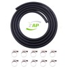 ZAP Performance 5/16 Inch (8mm) ID NBR Fuel Line Hose，10