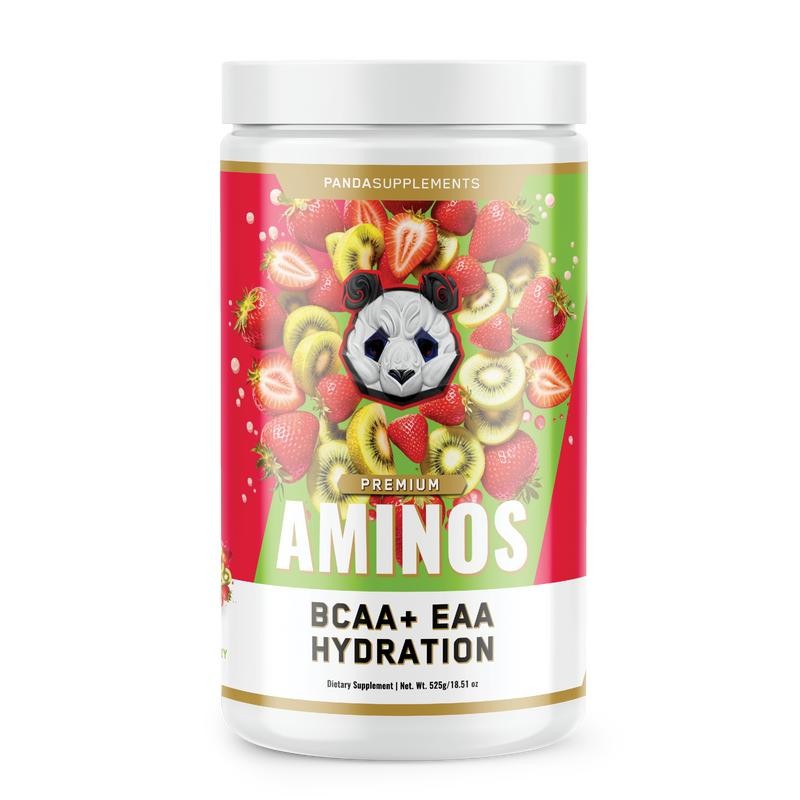 Panda Supps AMINOS - BCAA + EAA & Electrolytes:_Kiwi Strawberry
