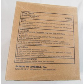 Safetec 34400 Paws Antimicrbial Hand Wipe - 100/BX