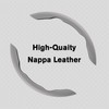 Amiss Car Nappa Leather Steering Wheel Cover, Car Interior Accessories,