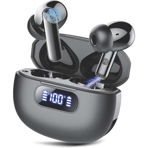 Wekily Wireless Bluetooth Headphones, In-Ear Headphones Bluetooth 5.3 with 4
