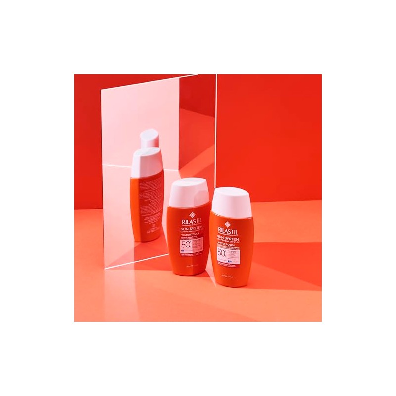 Rilastil Sun System Fotoprotector Water Touch SPF50+, Protector Solar Facial