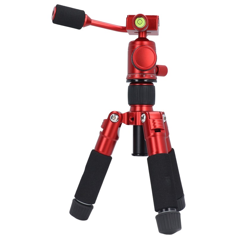 Portable Mini Tripod Desktop Tabletop 5 Section with Level Quick