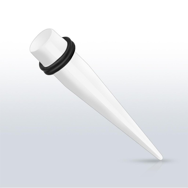 Acrylic Expander Taper 1.6 - 25 mm Choice of Colours,