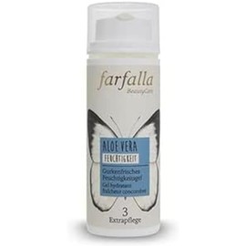 farfalla Aloe Vera & Gurkenextrakt Feuchtigkeitsfluid - Intensive Hautpflege - Leicht & Pflegend - 100% zertifizierte Naturkosmetik (1x50ml)