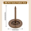 200 PCS Thumb Tacks for Wall, LPZNUYVC 7/16 Inch Decorative