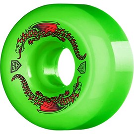 Powell Peralta Dragon Formula Skateboard Wheels 93A 58mm x 33mm Green