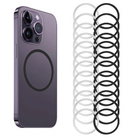 20-Piece Installation of Unequal Wireless Chargers, Magnetic Safety Ring, Chargers, Wireless Chargers, Car Chargers, Charger Holders, Black / Silver