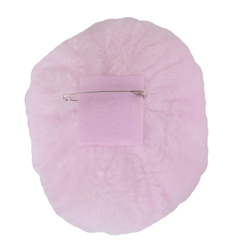 NOVELTY GIANT WWW.NOVELTYGIANT.COM Jumbo Plush Bunny Tail Costume Accessory (Pink)