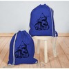 Shirtracer - Gym Bag Backpack - Boxing Gloves, 3 Royal