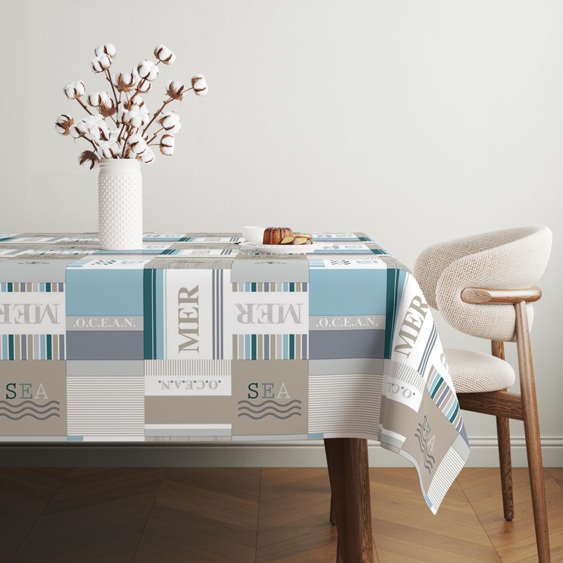 Martina Home Tablecloth Oilcloth Mer Unique 140 Round