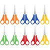 10 Pcs Kids Scissors, Children Blunt tip Safety Scissors Plastic