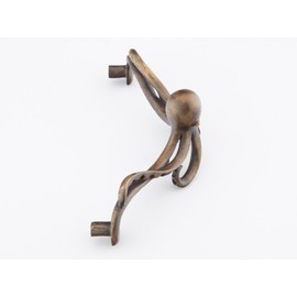 Schaub Nature Collection 4-1/4" (108mm) Octopus Pull, Estate Dover - 918-ED