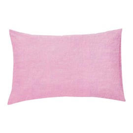 100% Brushed Cotton Flannelette 40CM/16" Extra Deep Fitted Sheets in 12 Colours (PillowCase Pair, Pink)