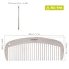 Lixada Titanium Comb Anti-Static Hair Beared Comb Pocket Comb