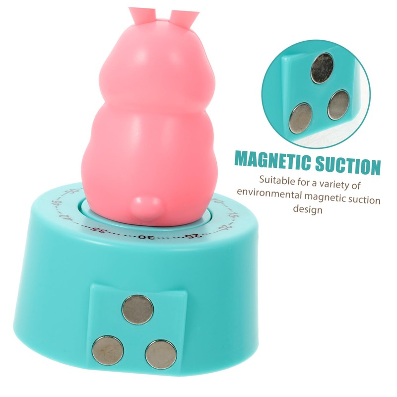 FUNOMOCYA Lovely Mechanical Kitchen Timer Cute Cartoon Countdown Timer for