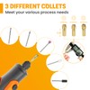 HARDELL 69 Pcs Rotary Tool Accessories Kit with 1.0/1.6/2.3mm Chucks