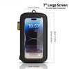 Rhinowalk Motorcycle Phone Mount Bag, Touchscreen Waterproof Phone Holder with