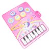 Baby Piano Mat Bright Color Pattern Educational Piano and Drum