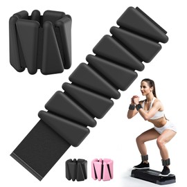 Wrist & Ankle Weights for Women, Wearable Strong Arm & Leg Weights Set of 2(1Lbs Each), Adjustable Ankle Weights for Walking, Yoga, Dance, Barre,Gym,Exercise,Pilates,Walking Running