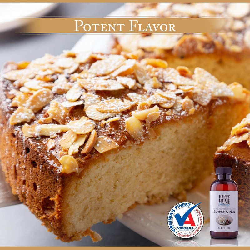Happy Home Flavoring Imitation Butter & Nut Baking Flavor Emulsion