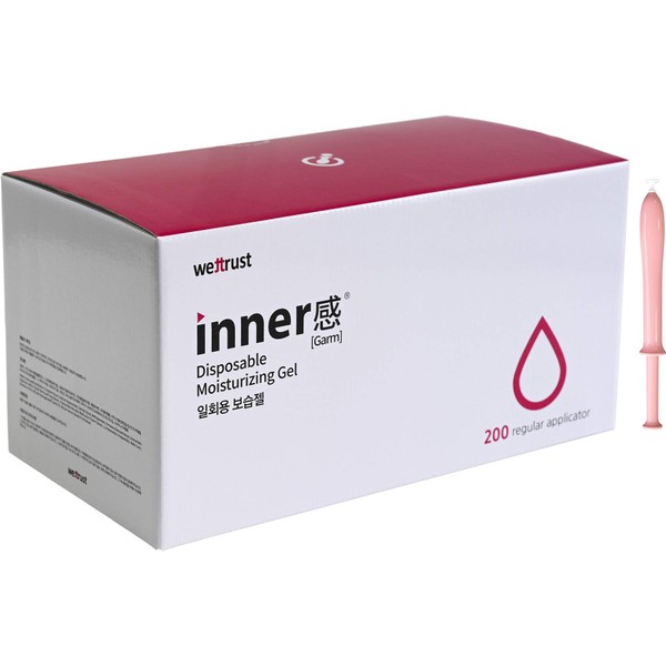 Generic Wettrust InnerGarm Disposable Moisturizing Gel 1.7g each 200 Syringes