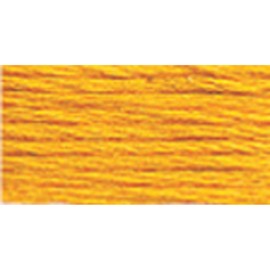 DMC 117-972 6 Strand Embroidery Cotton Floss, Deep Canary, 8.7-Yard