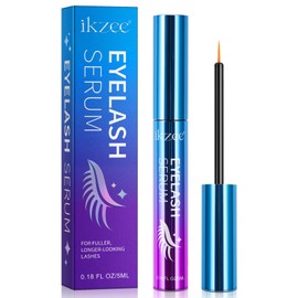 Eyelash Growth Serum, Eyelash Serum Lash Growth Enhancer, Advanced Natural Safe Lash Serum for Long, Thickness, Stronger, Healthier Lashes & Brows, Extensions & Eyebrows, Vegan & Cruelty-Free 5ml