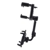 Car Rearview Mirror Phone Holder Adjustable 360 Degrees Rotation Multifunctional