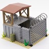 VizBrou Military Game Scene Building Blocks Set, MOC Military PUBG